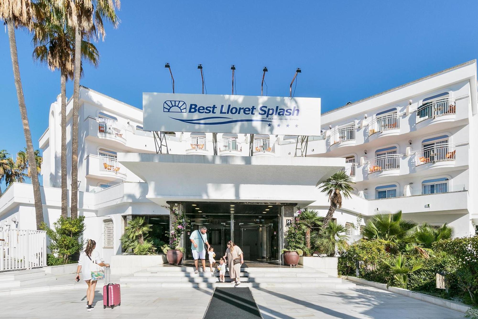 Hotel Best Lloret Splash Льорет-де-Мар Экстерьер фото